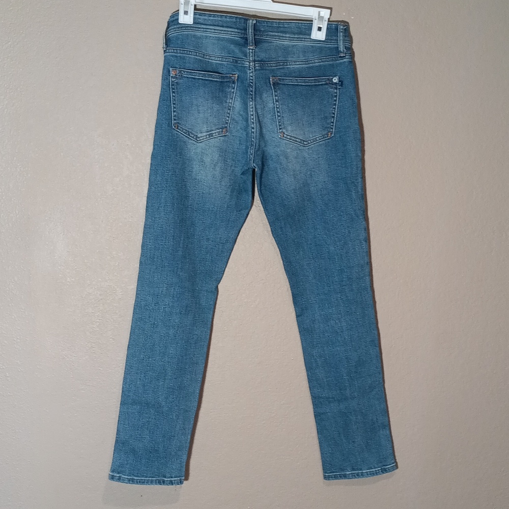 Pilcro Slim Boyfriend Distressed Stretch - Picture 3 of 6
